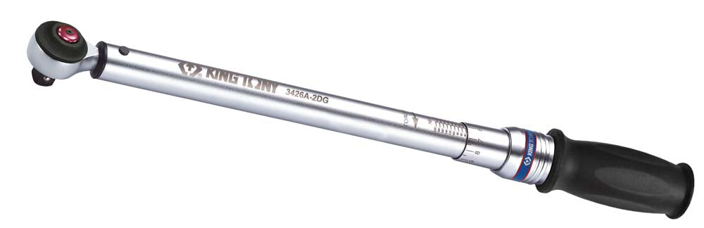 King Tony 1/2 Dr 20-150Ft.Lb 72Pt Torque Wrench