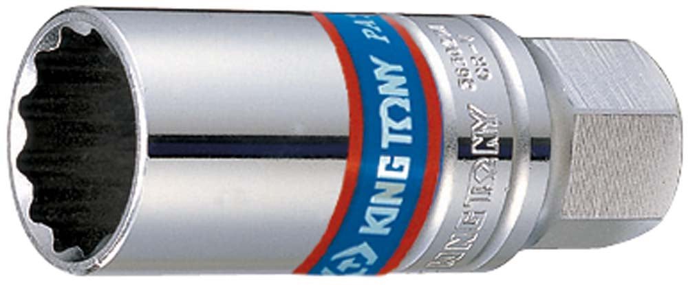 King Tony 3/8Dr 20.8mm 12Pt Rub S/P Socket
