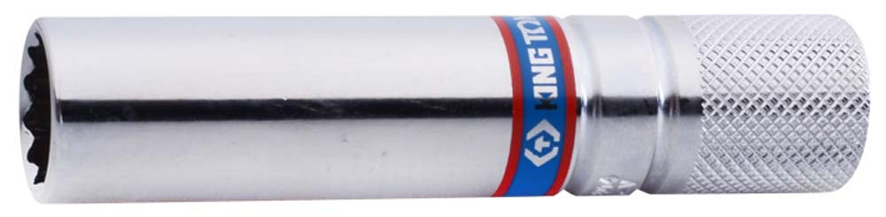 King Tony 3/8Dr 14mm 12Pt S/P Socket Rubber 90mm Long