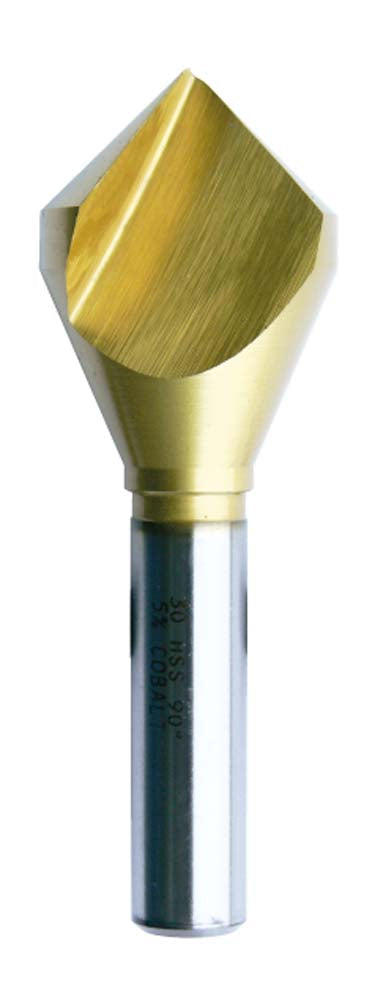 Bordo Countersink Single Flute 10mm X 90Deg Tin