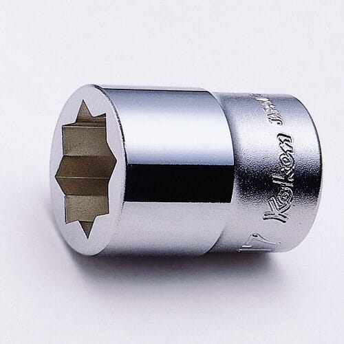 Koken 4109M 8pt Socket 1/2 in Dr 19mm Double Square