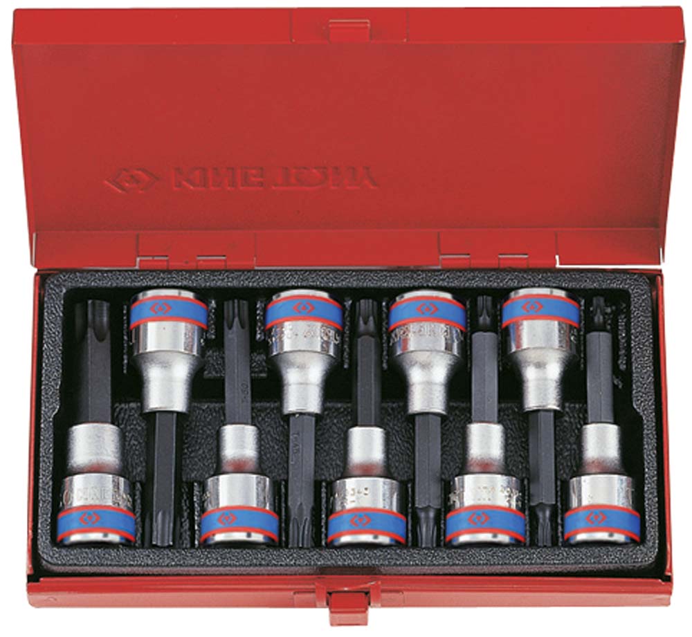 King Tony 9Pc 1/2 Dr Torx Head Bit Set