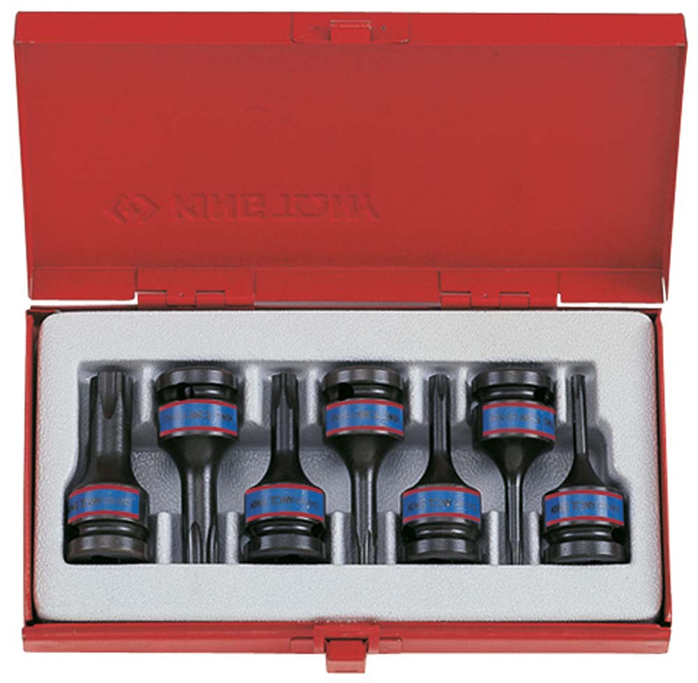 King Tony 1/2 Impact Torx Bit 7Pc Socket Set T25-T60