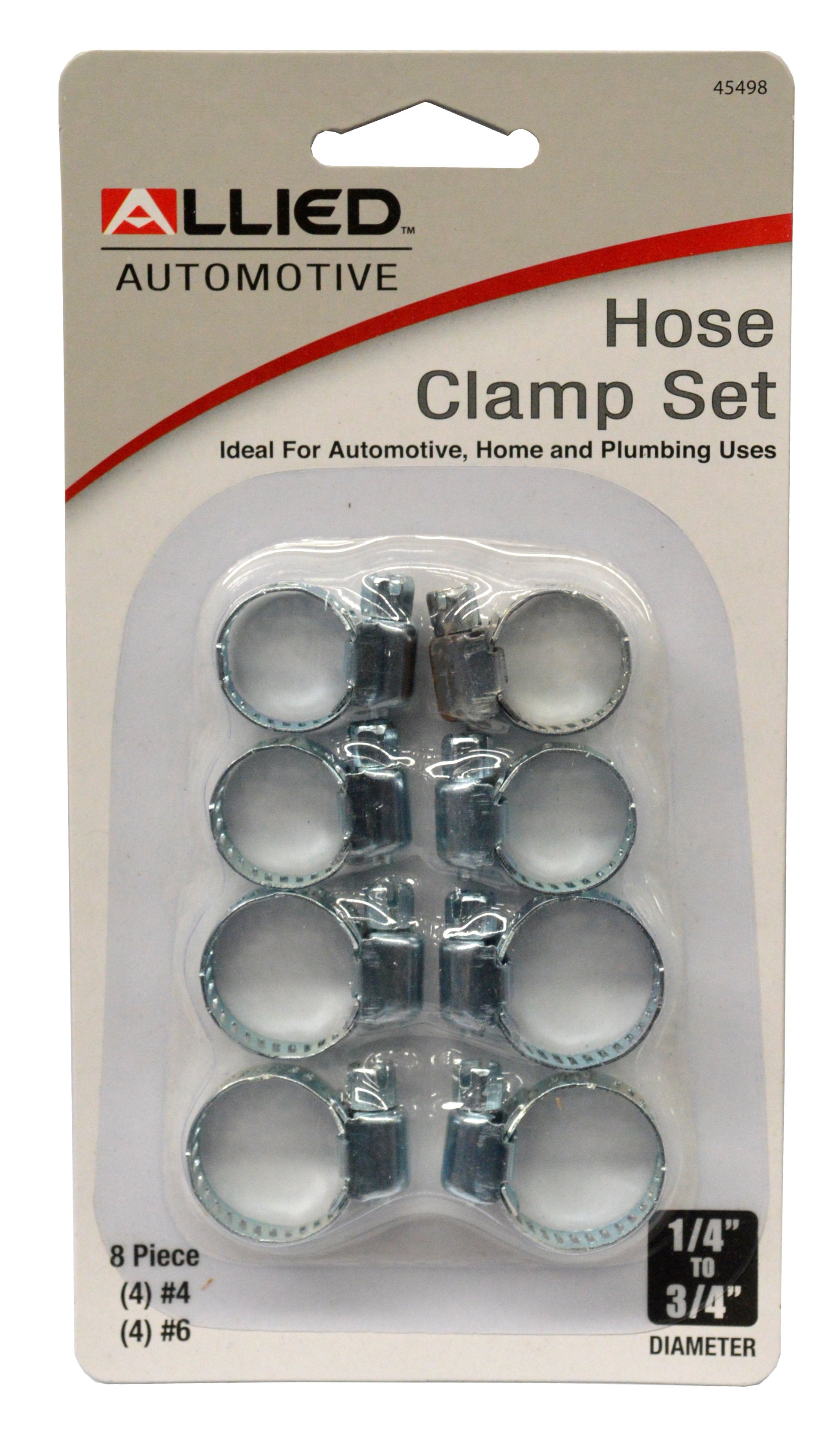 Hose Clip Set 8-Pce Allied 45498 Cd
