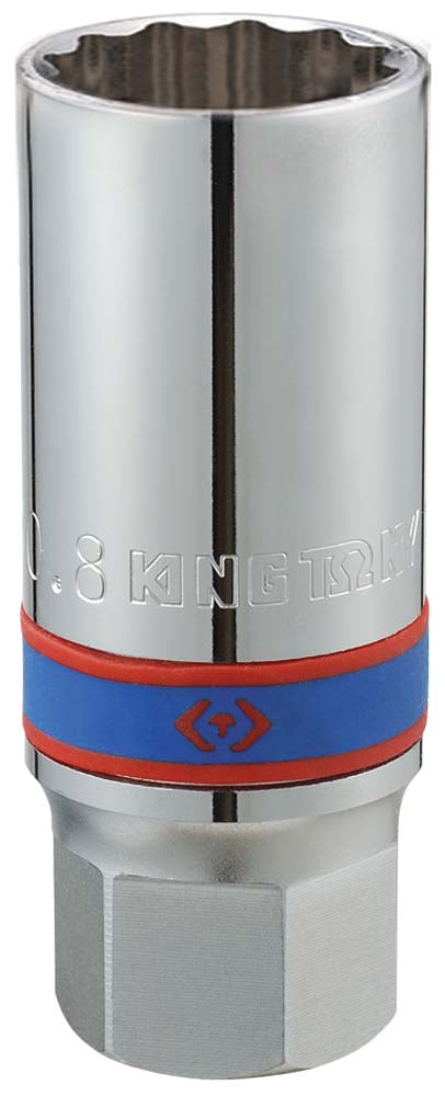 King Tony 1/2 Dr-20.8mm 12Pt Rub S/P Socket