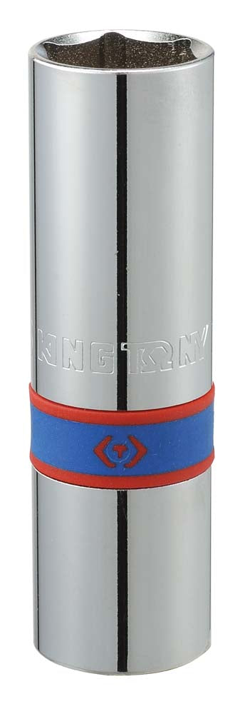 King Tony 1/2 Dr-16mm 6Pt Rub S/P Socket