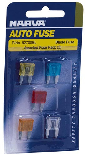 Narva Mini Blade Fuse Assortment Pk10