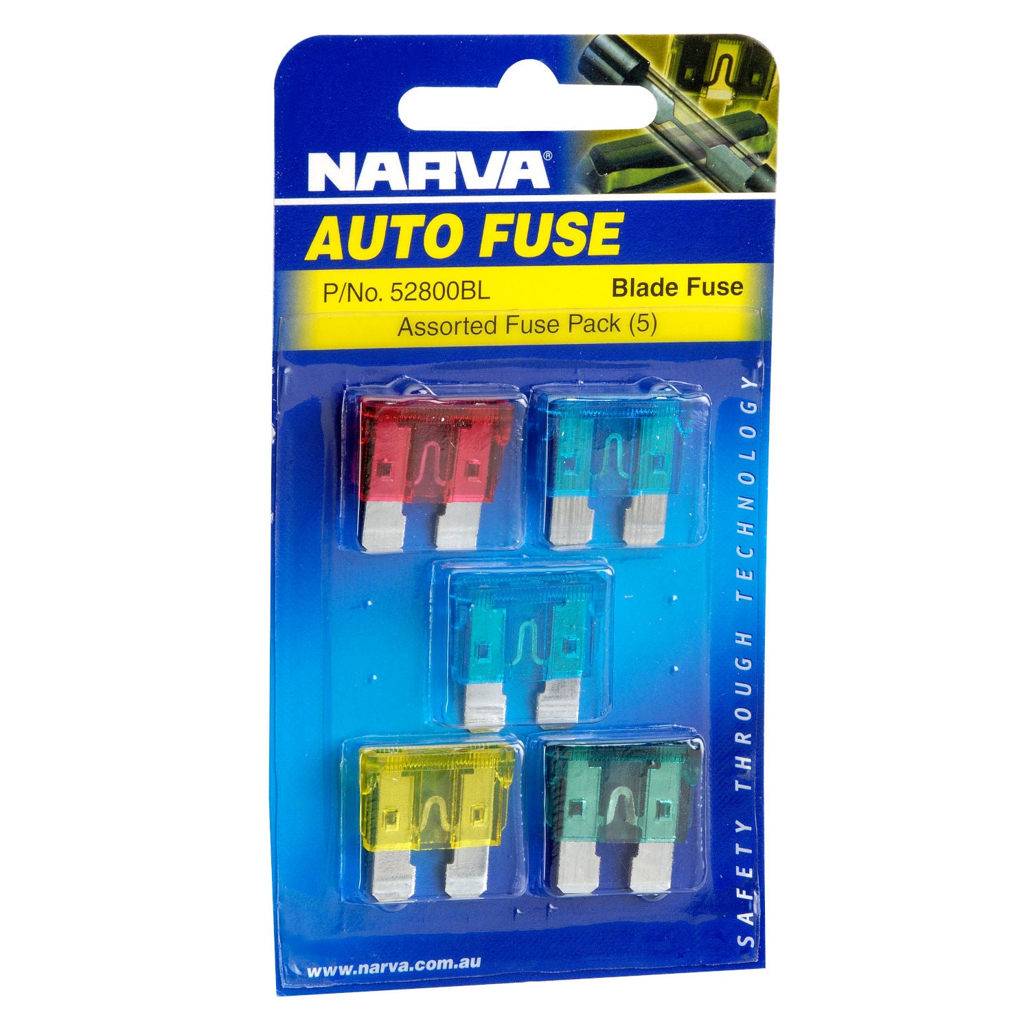 Narva Blade Fuse Assortment Pk5