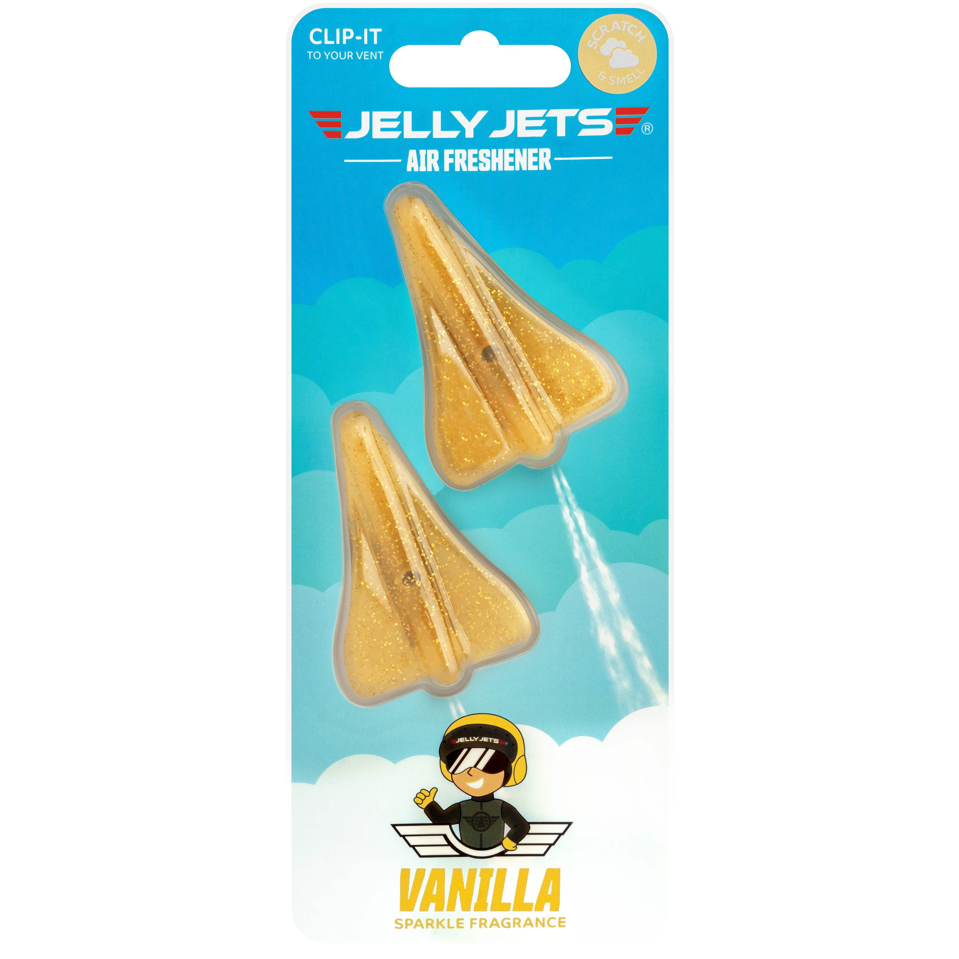 Clip-It Sparkle Vanilla Air Freshener