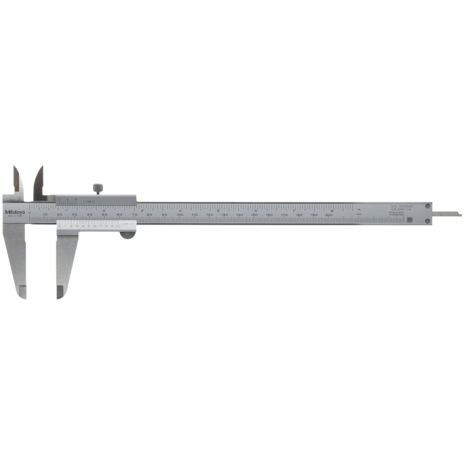 Mitutoyo Vernier 6 in /150mm x 1/128 in / 0.05mm