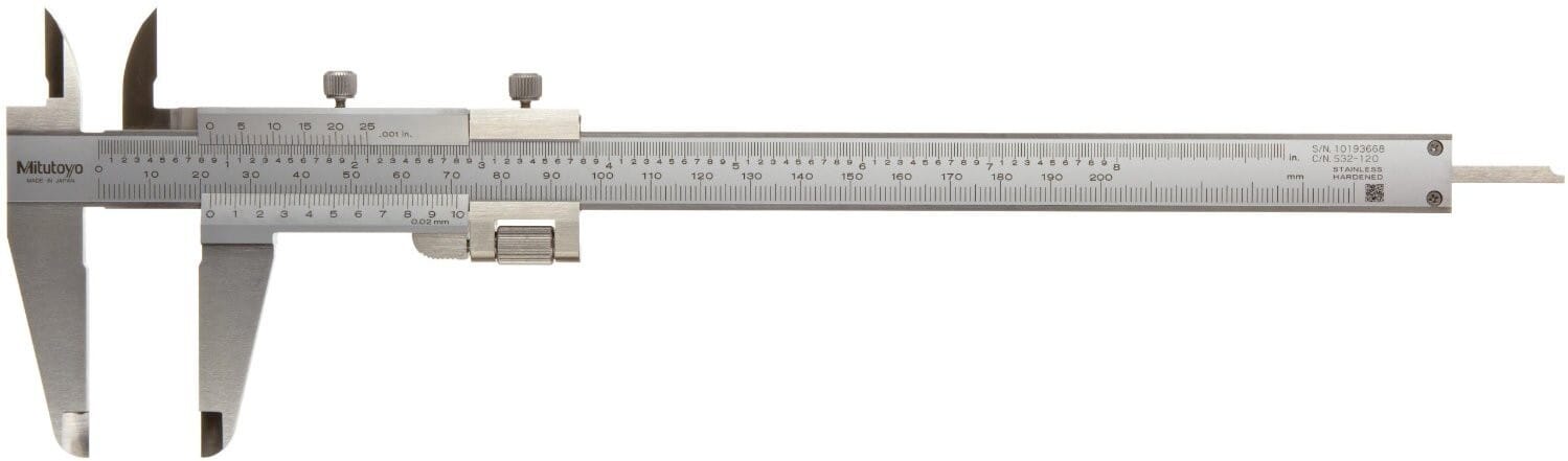 Mitutoyo Vernier 11 in /280mm x .001 in /0.02mm Fine Adjustment Model