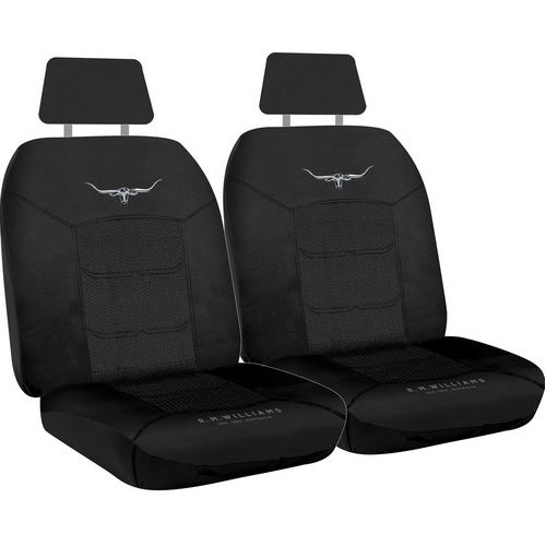 Rmw Jacquard Seat Covers Black Size 30