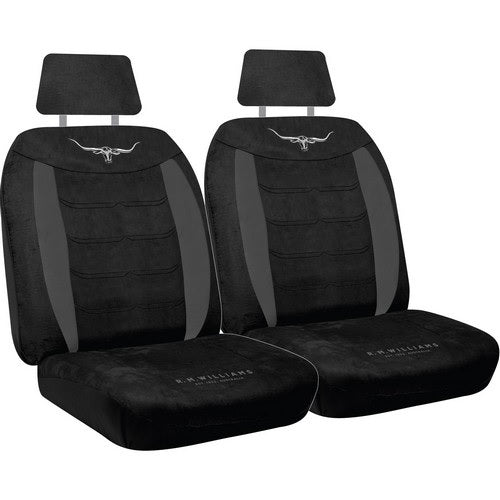 Rmw Velour Seat Covers Black Size 30