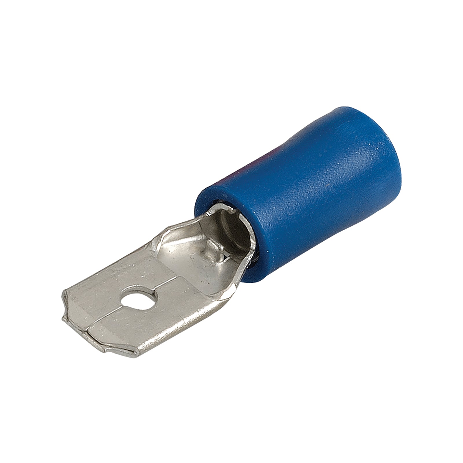Narva Male Blade Terminal Blue 6.3mm Pk14