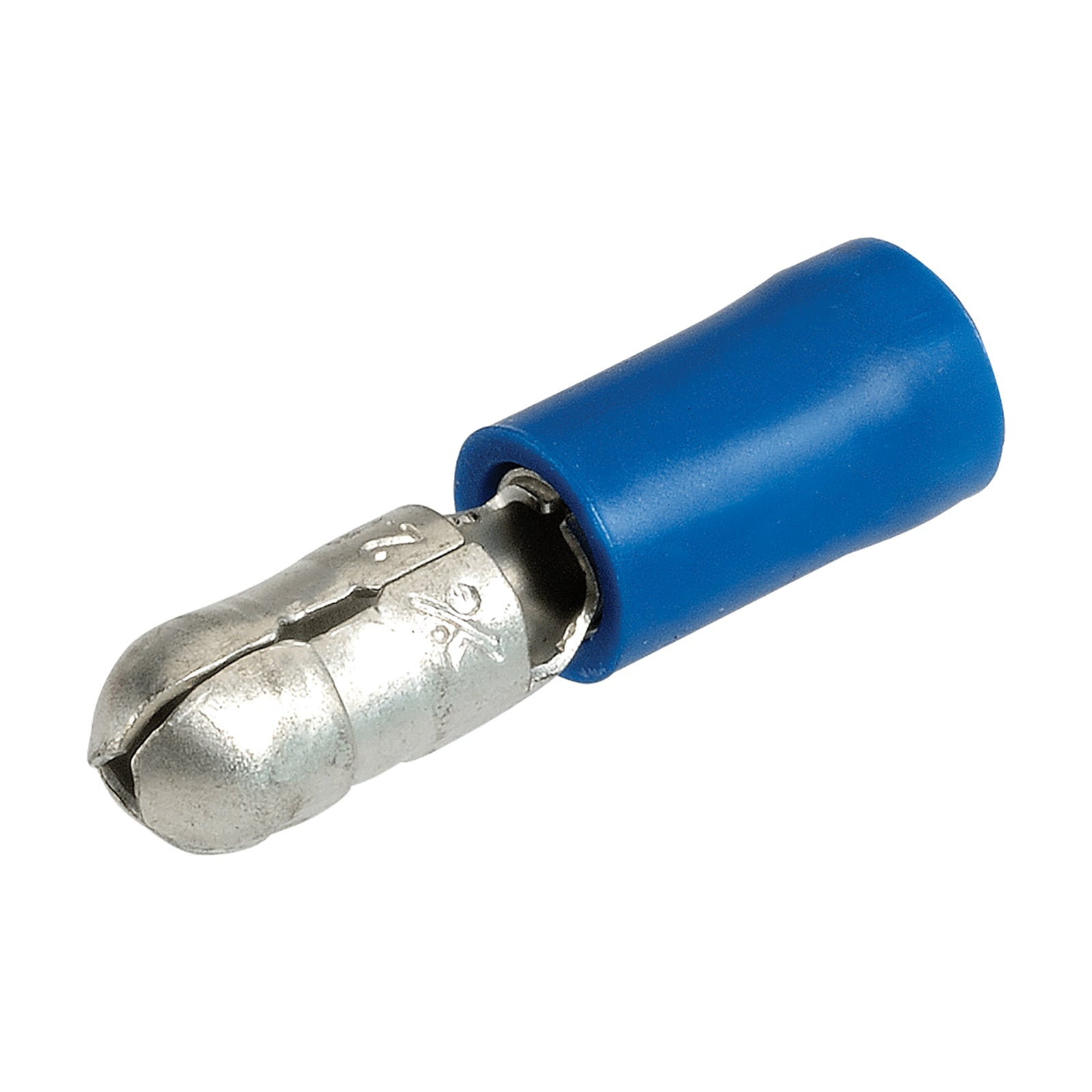 Narva Male Bullet Terminal Blue 5mm Pk14