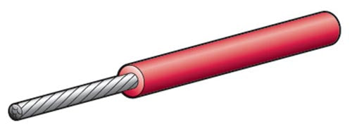 Narva Cable Single Core 2.5mm 7M Red