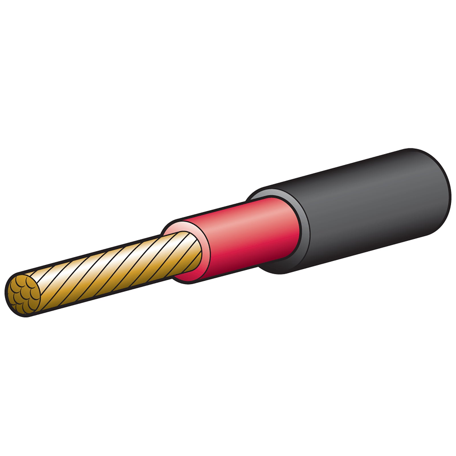 Narva Cable Sgle D/ins 4mm 25A 100M