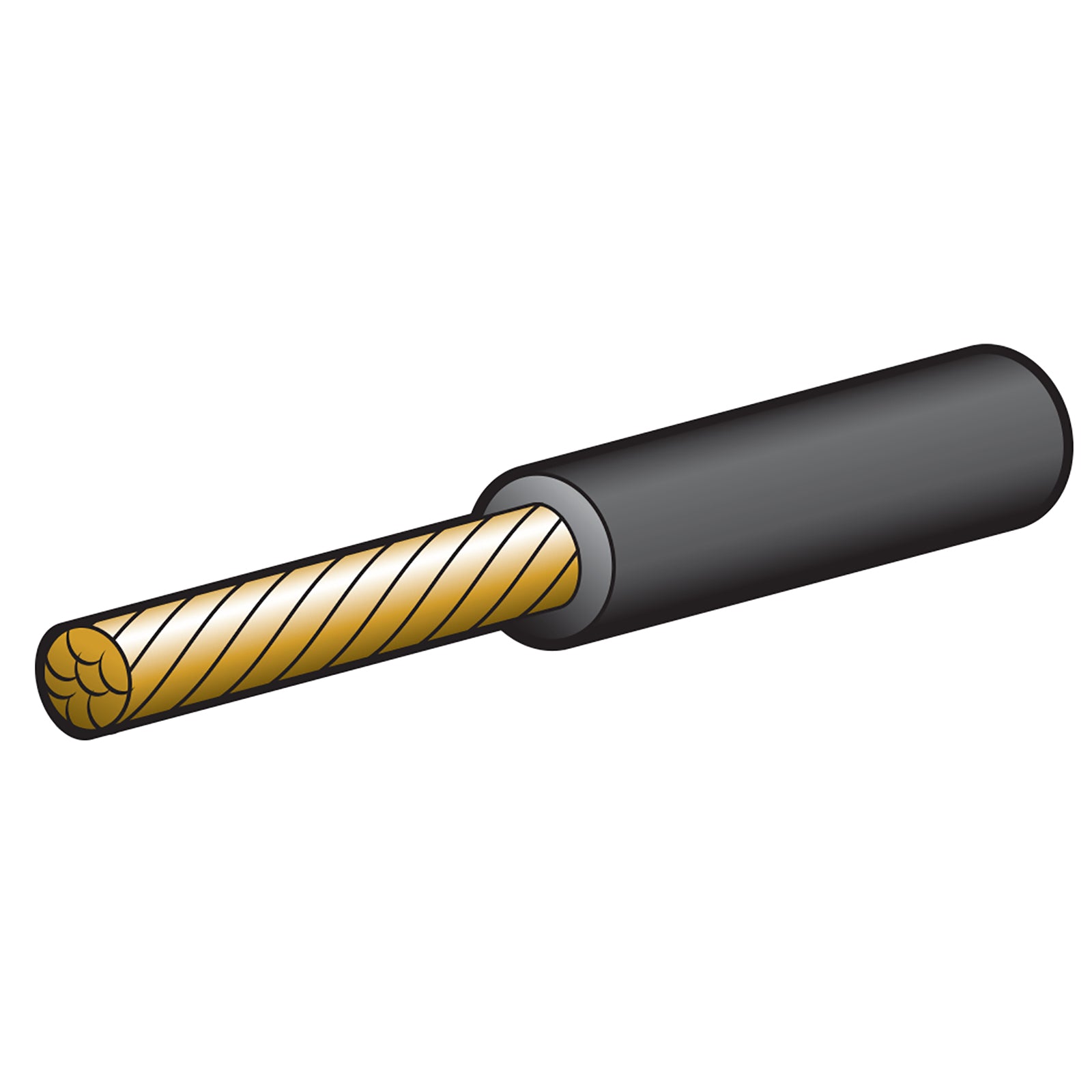 Narva Cable S/Core 6mm 50Amp Black