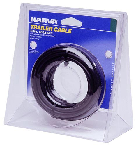 Narva Cable Trailer 5Core 2.5mm 6M