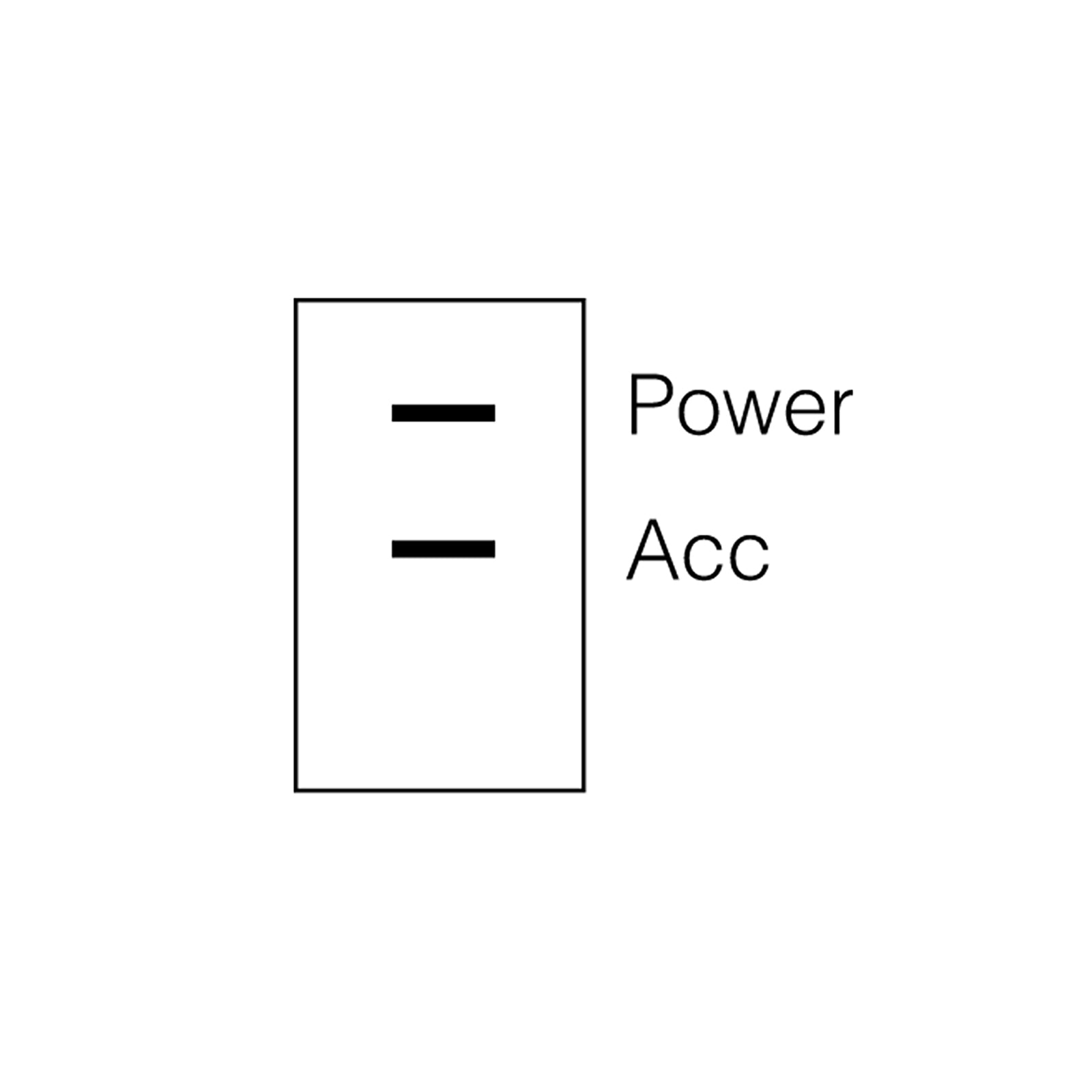 Narva Switch Rocker Micro Off/On