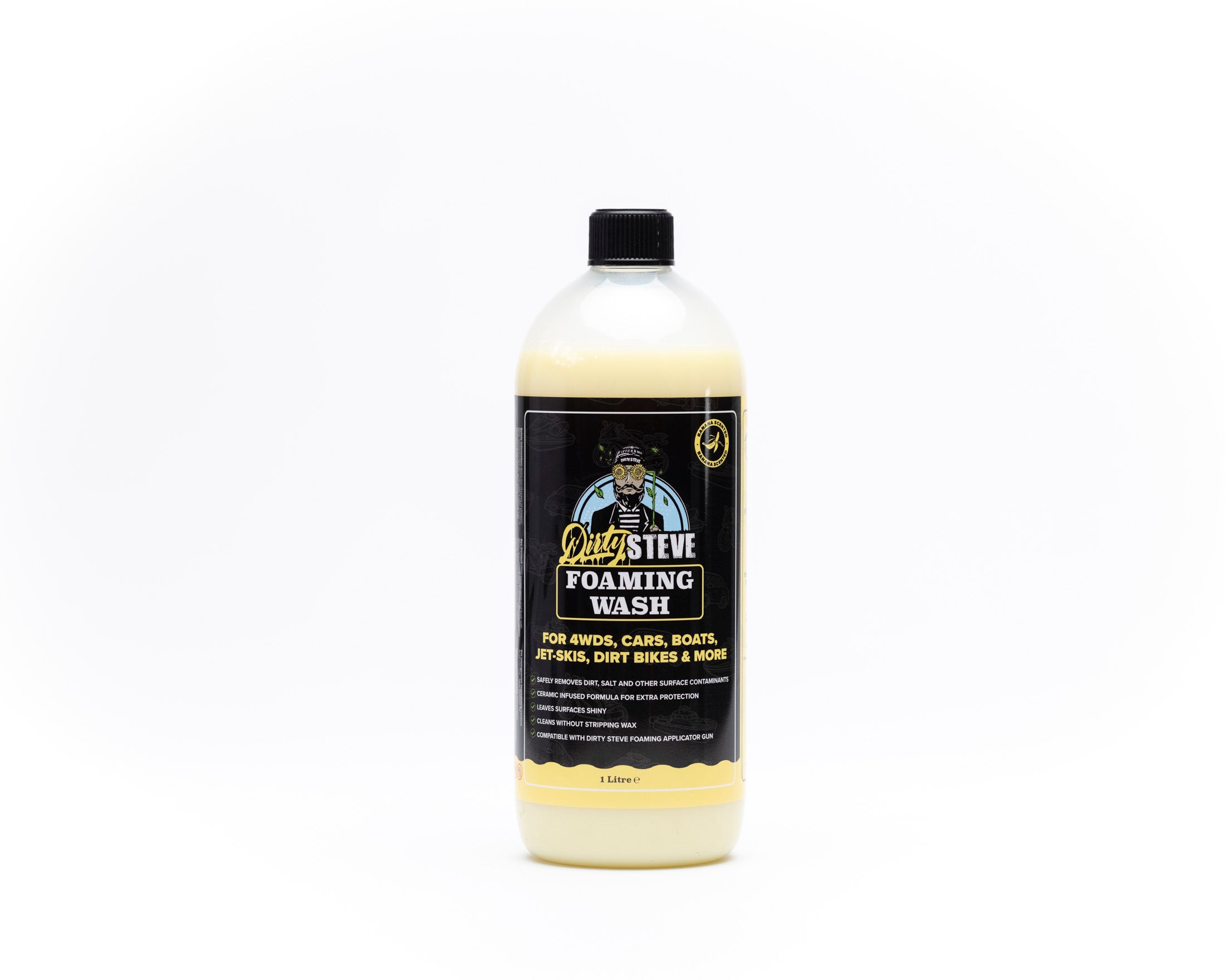 Dirty Steve Banana Foaming Wash + Ceramic infusion