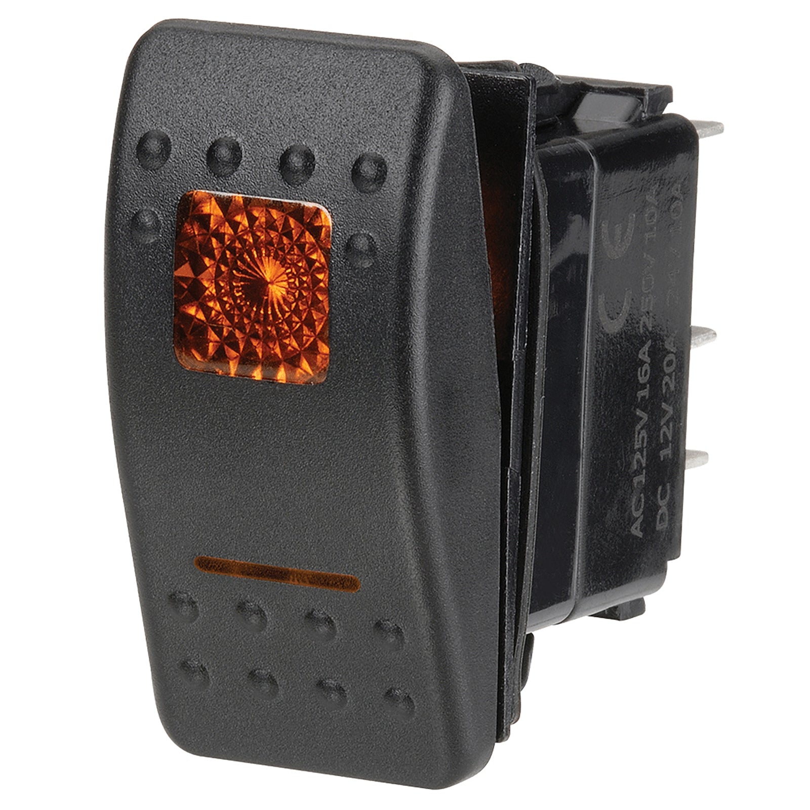 Narva Switch Sealed Rocker Off/On 12V Amber
