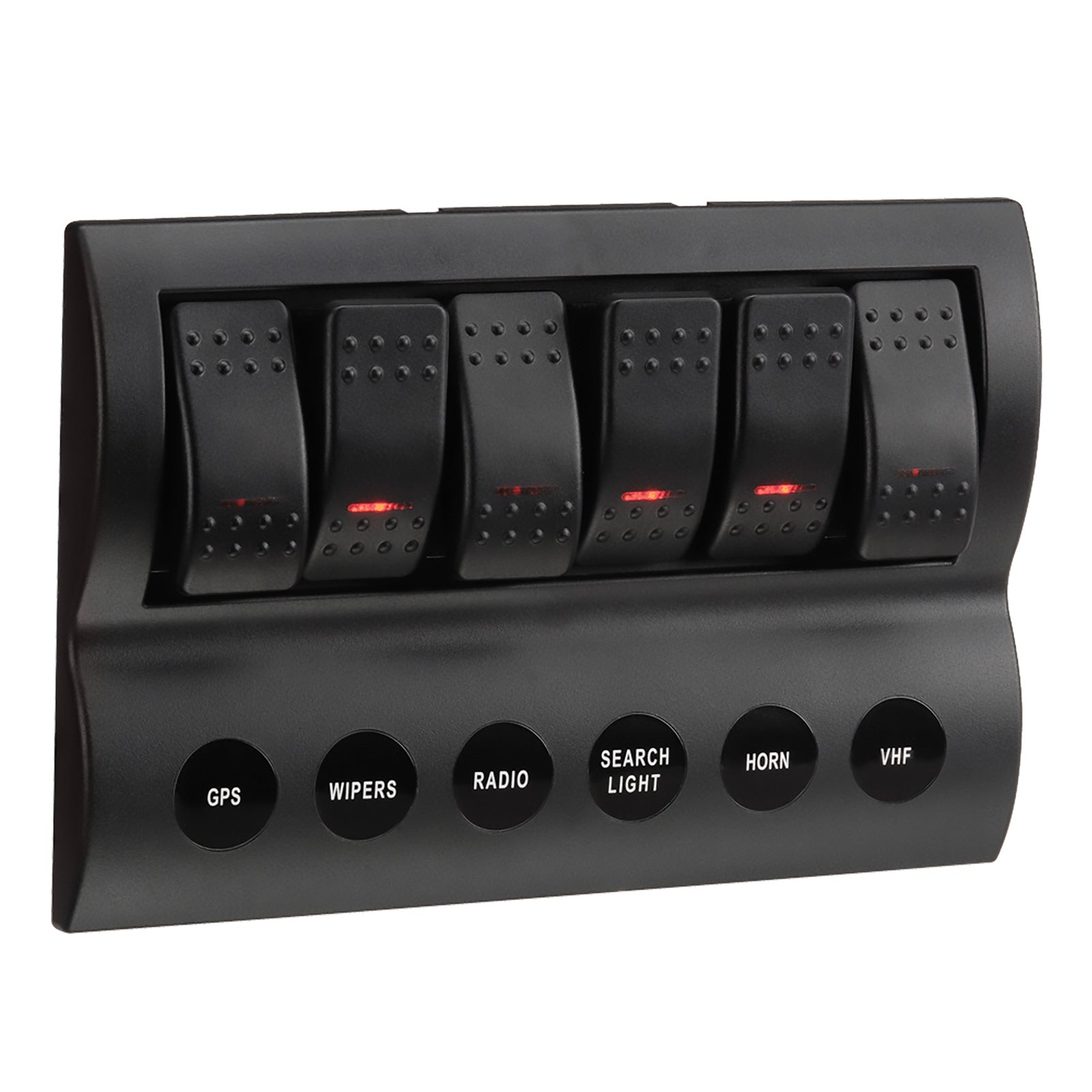 Narva Switch Panel 6 Way Led Fused
