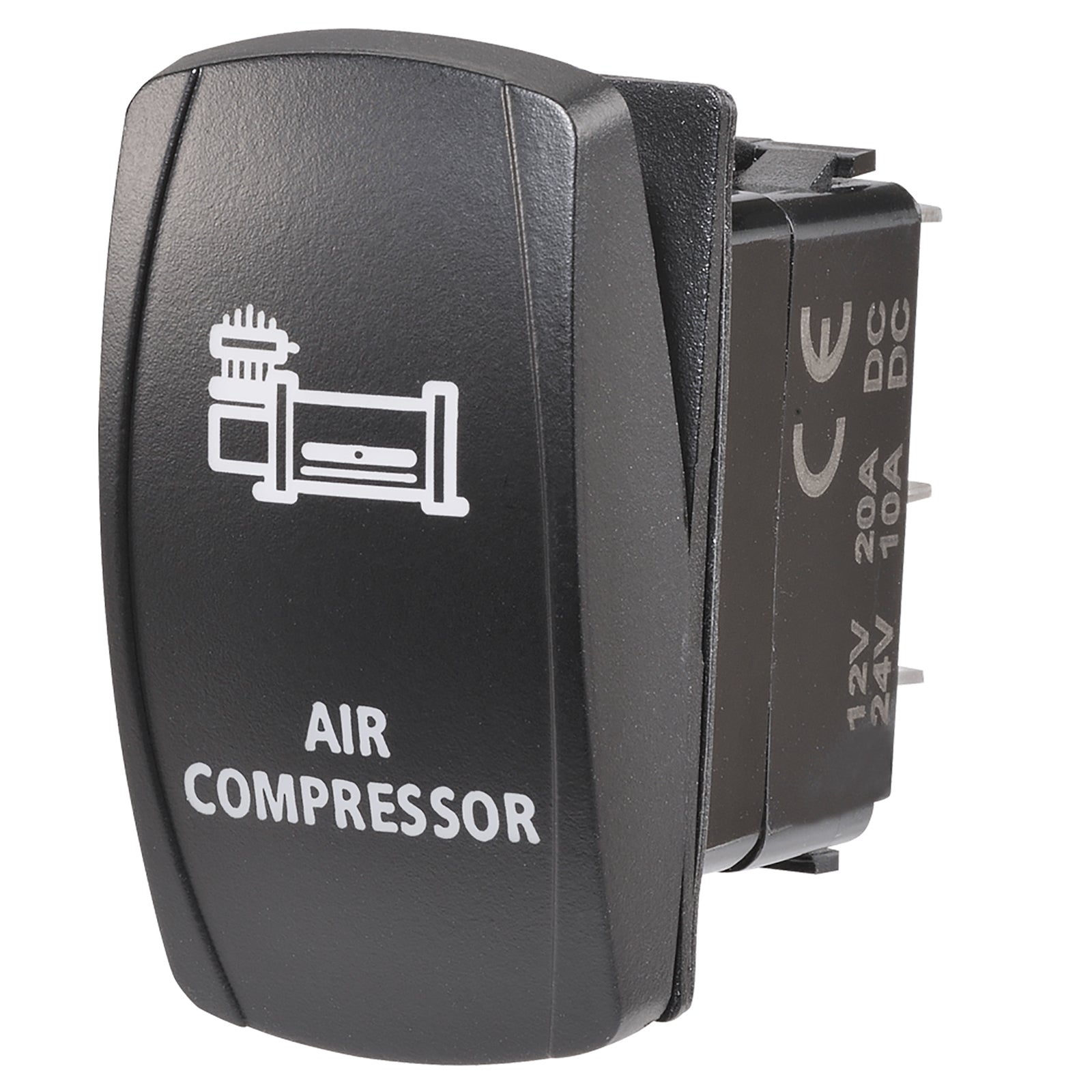 Switch Rocker Off/On Blue Led Air Comp