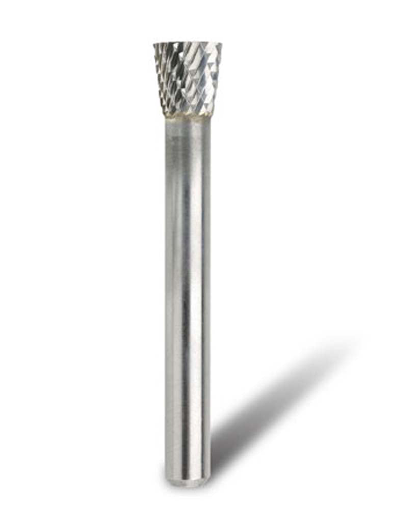 Bordo Burr inverted Taper 1/8in Shank 1/4in Sn51