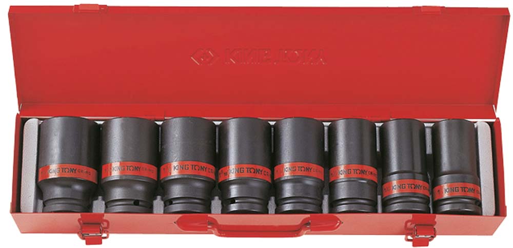 King Tony 3/4Dr 8Pc Deep Impact Socket Set