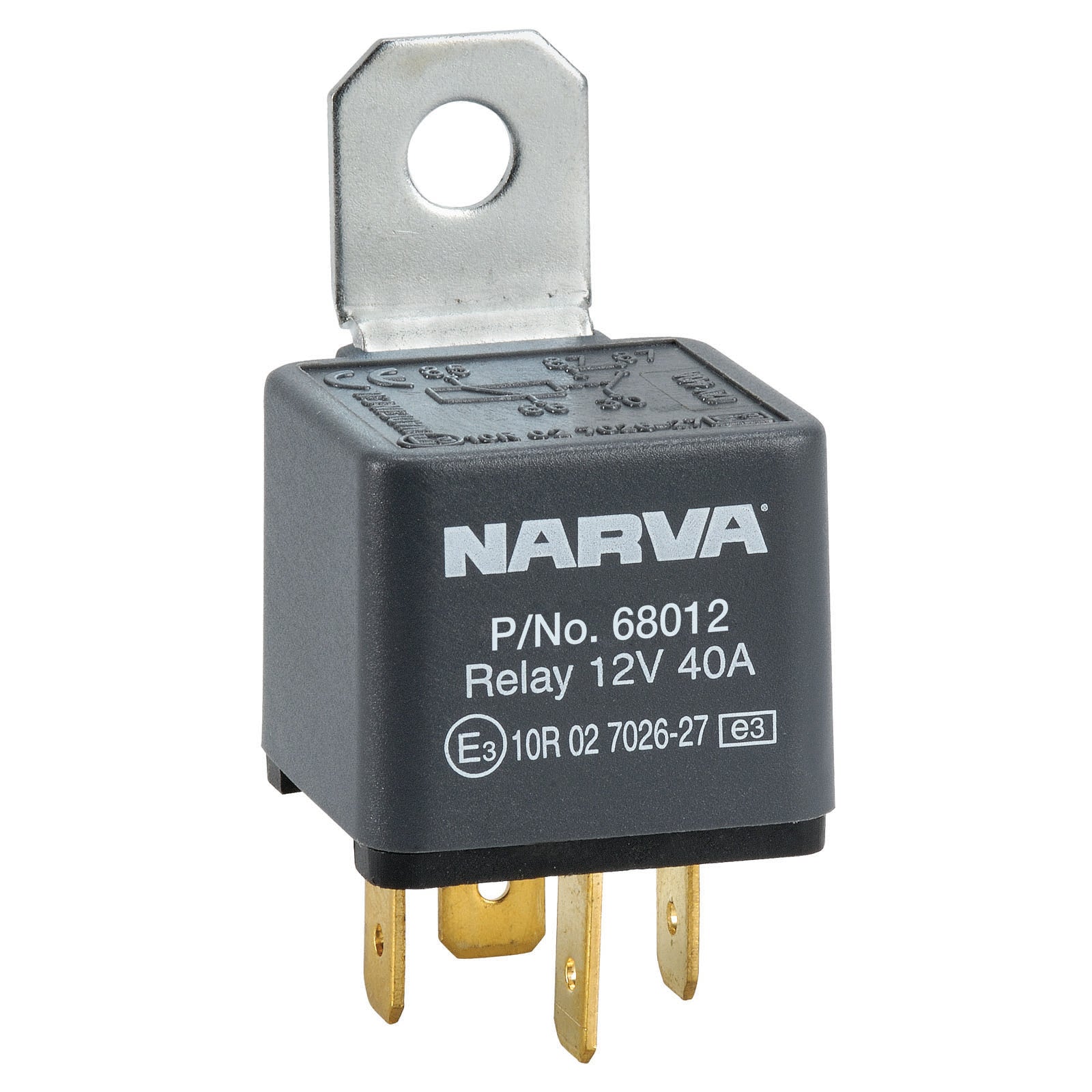 Narva Relay 12V 4Pin 70A Resist Pk50