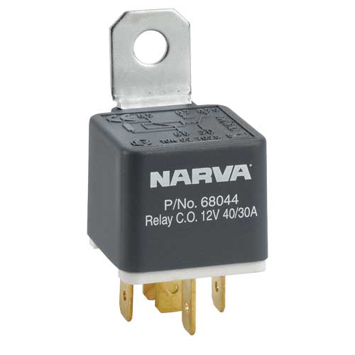 Narva Relay 12V 5 Pin 40/30A {D}Pk50