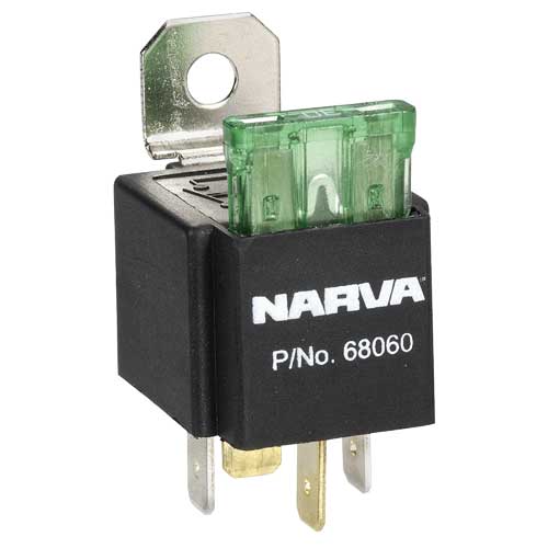 Narva Relay 12V 30A With Fuse