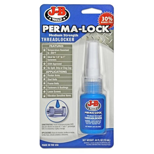 Jb Weld Perma-Lock 13 Ml Blue Threadlocker