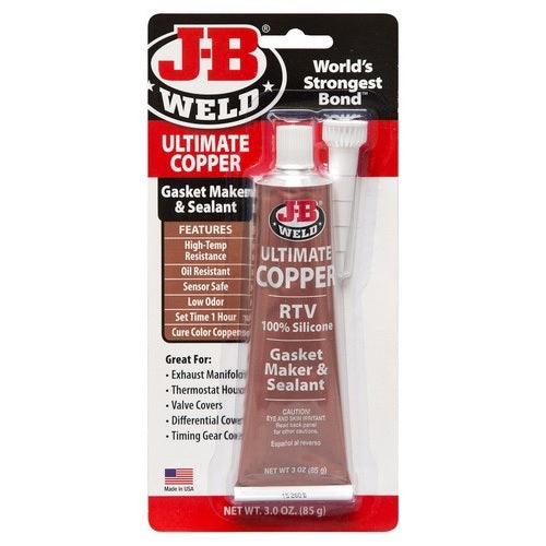 Jb Weld Ultimate Copper Rtv Silicone 85G