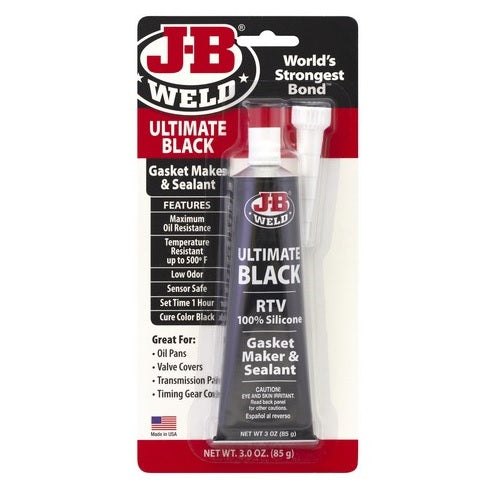 Jb Weld Ultimate Black Rtv Silicone 85G