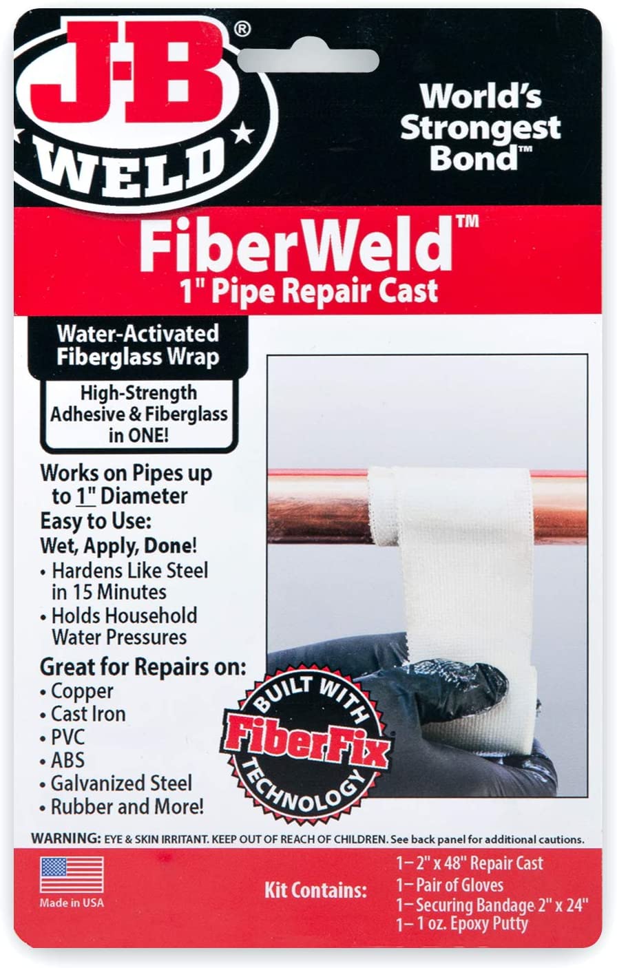 Fiberweld 1 inch Fiberglass Pipe Repair Cast