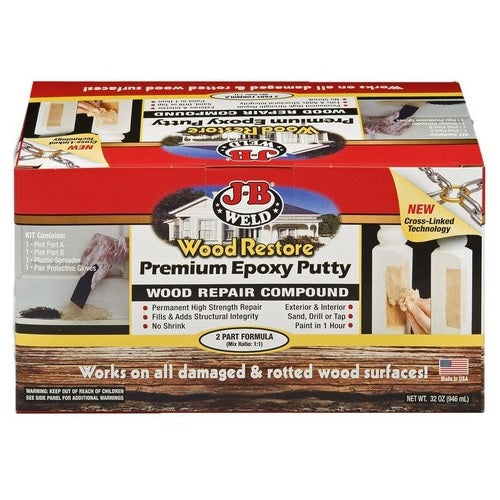 Jb Weld Wood Restore Premium Epoxy Putty 946Ml