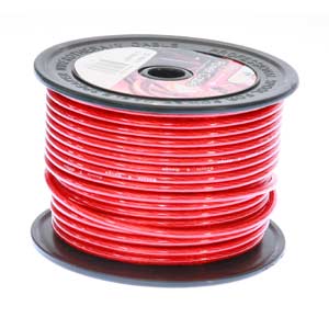 Aerpro Power Cable Red 8Ga 50M