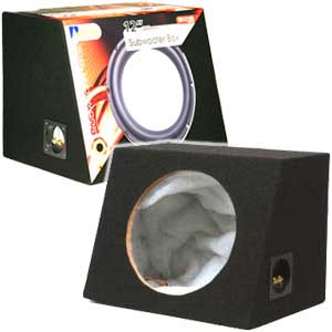 Aerpro Sub Box 12in Sealed 1Cft Blk