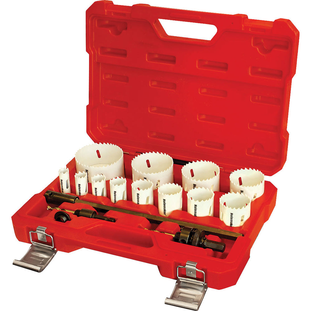 Holemaker 16Pc Bi-Metal Holesaw Set - General