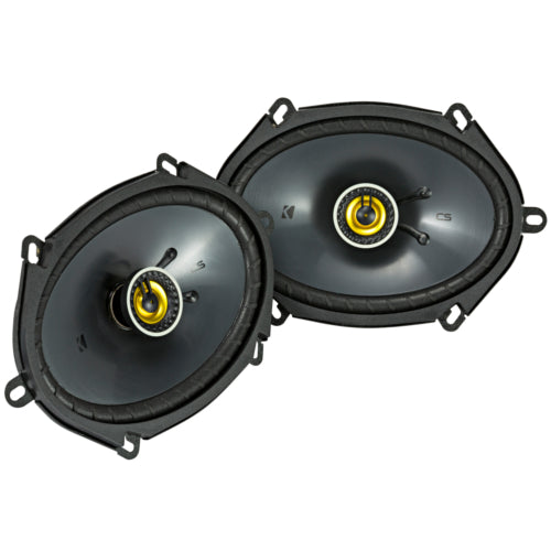 6X8in 225W 2Way Coaxial Car Speaker Pair