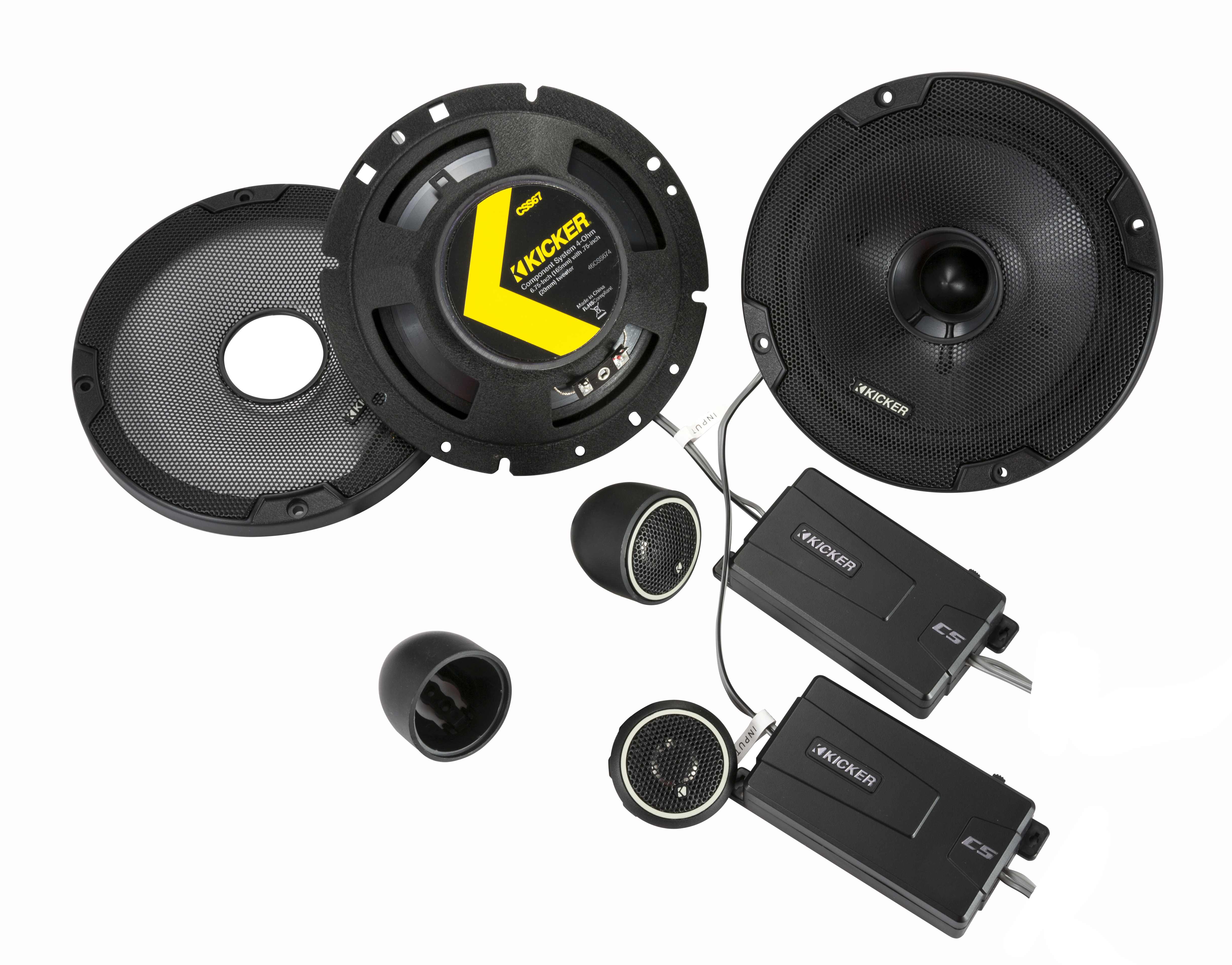 6.75in 300W Component Speaker System