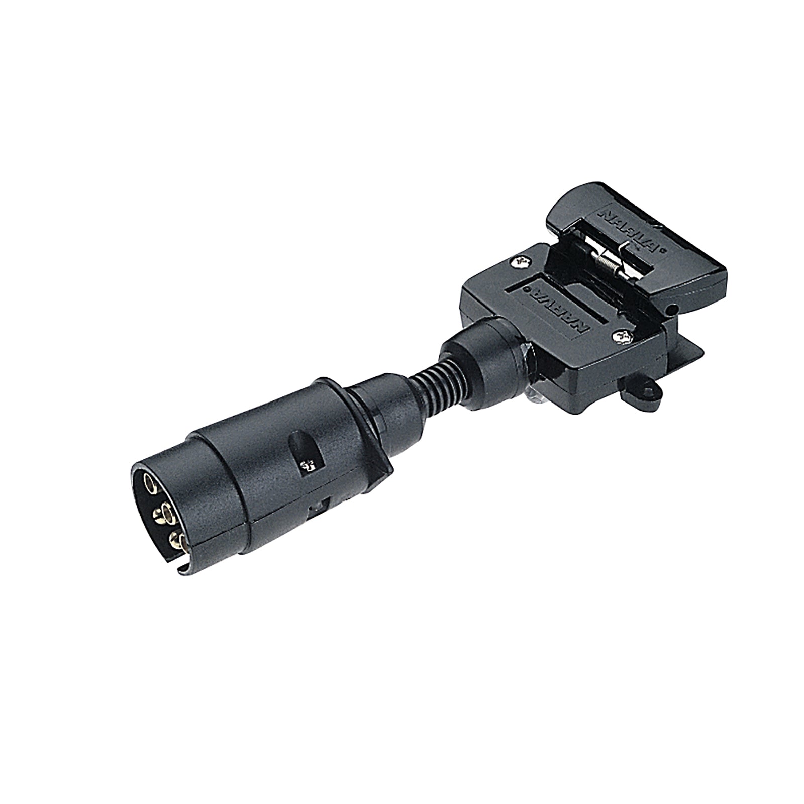 Narva Trailer Adaptor 7 Pin Round To 7 Pin Flat