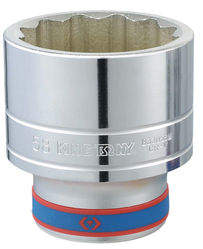 King Tony 1-Dr 50mm 12Pt Socket