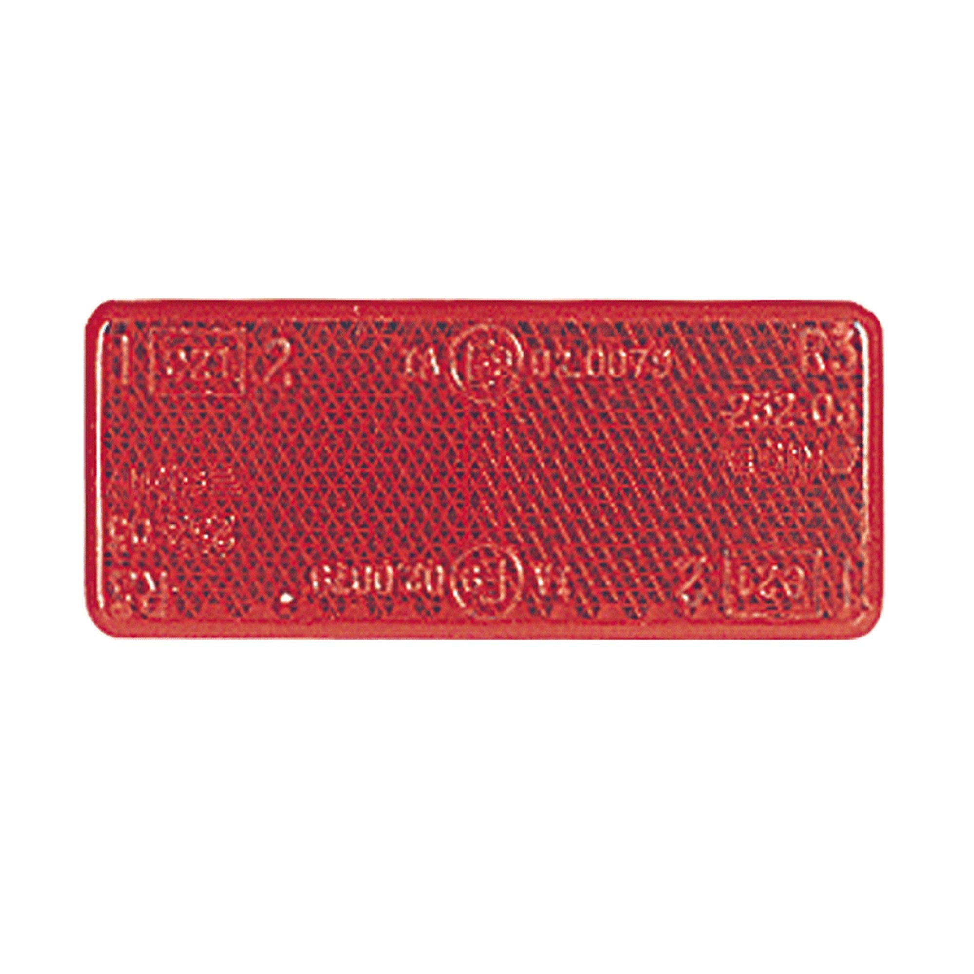 Narva Reflector Red 70X28 Adhes 50