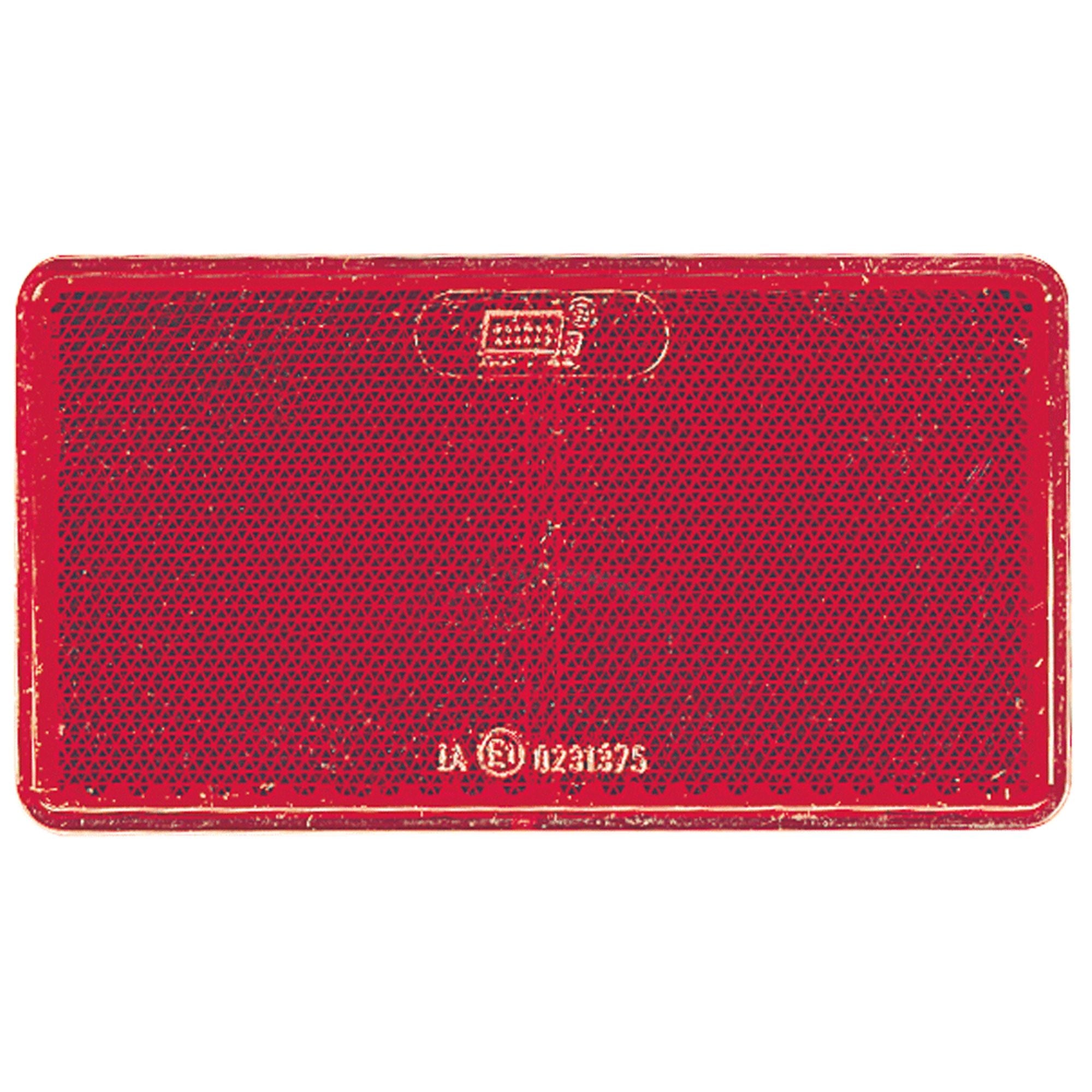 Narva Red Reflectors 105 X 55 Adhesive