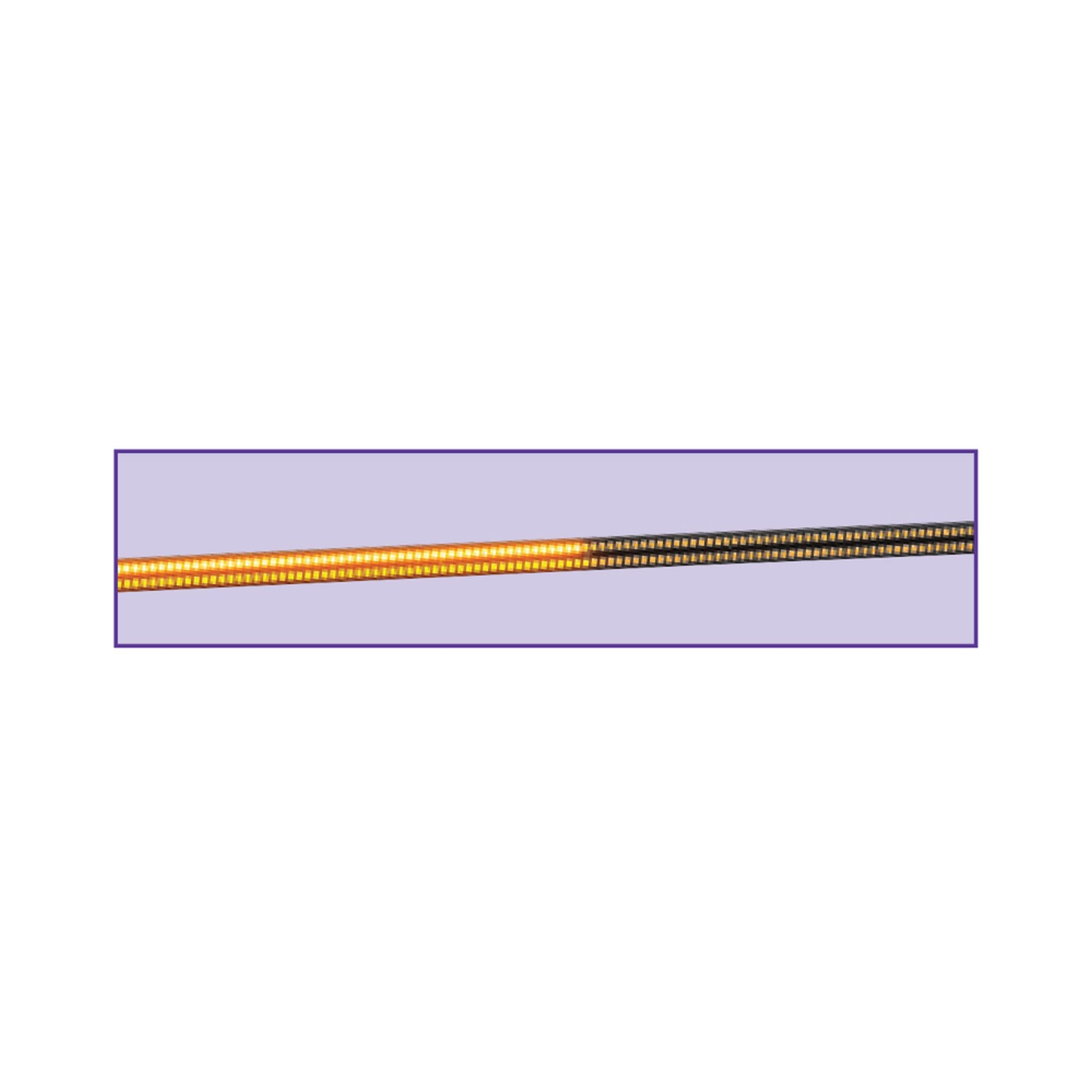 L/Bar 12V Aux Multi-Function Amber