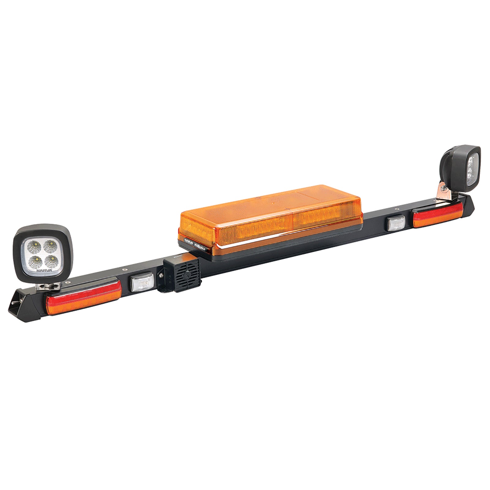 Narva Mining Bar Led L/Box W/Lamps Bb R/Alarm