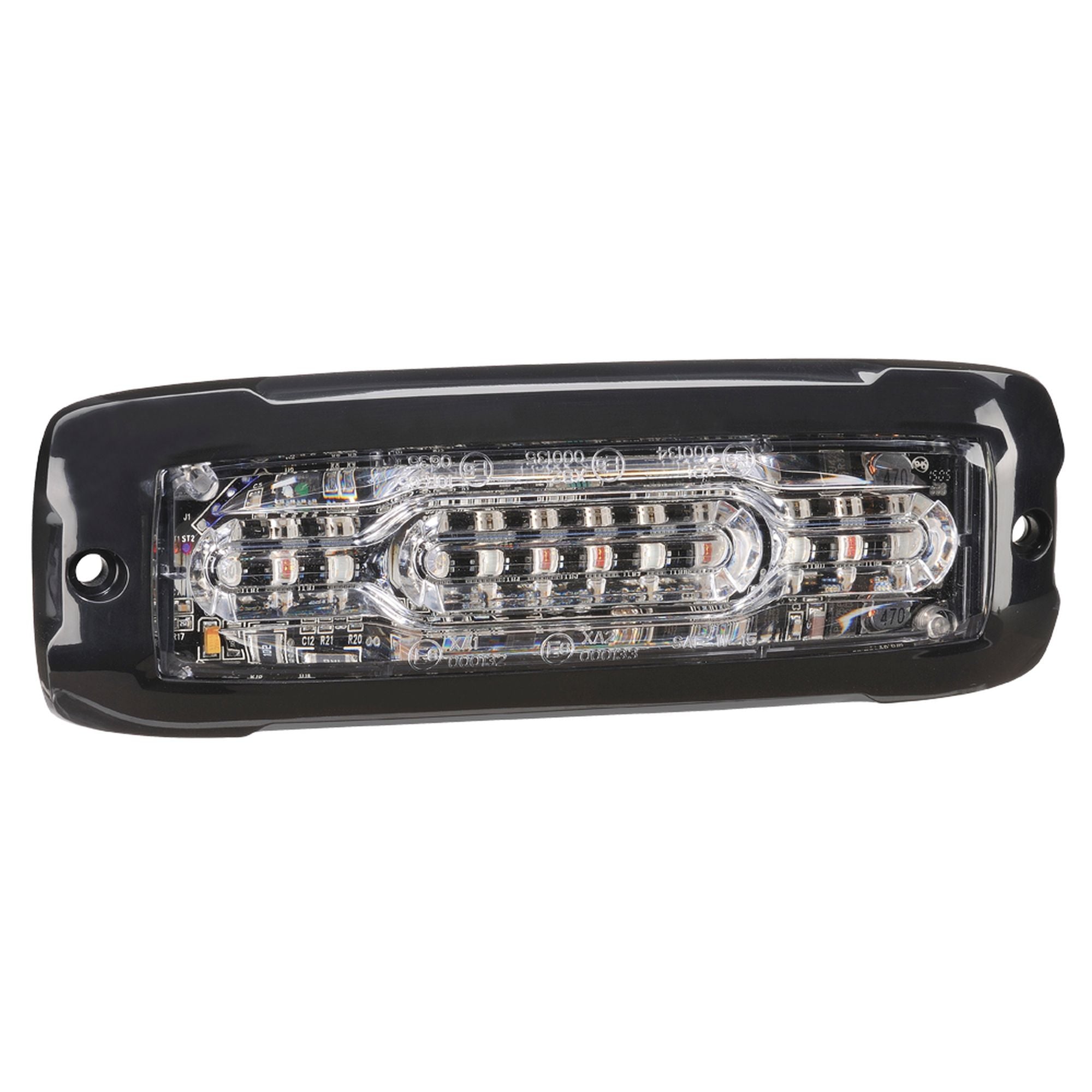 Warning Light 12/24V 12 Led Red/Blu